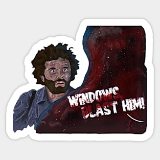 The Thing: Window's Last Stand Sticker